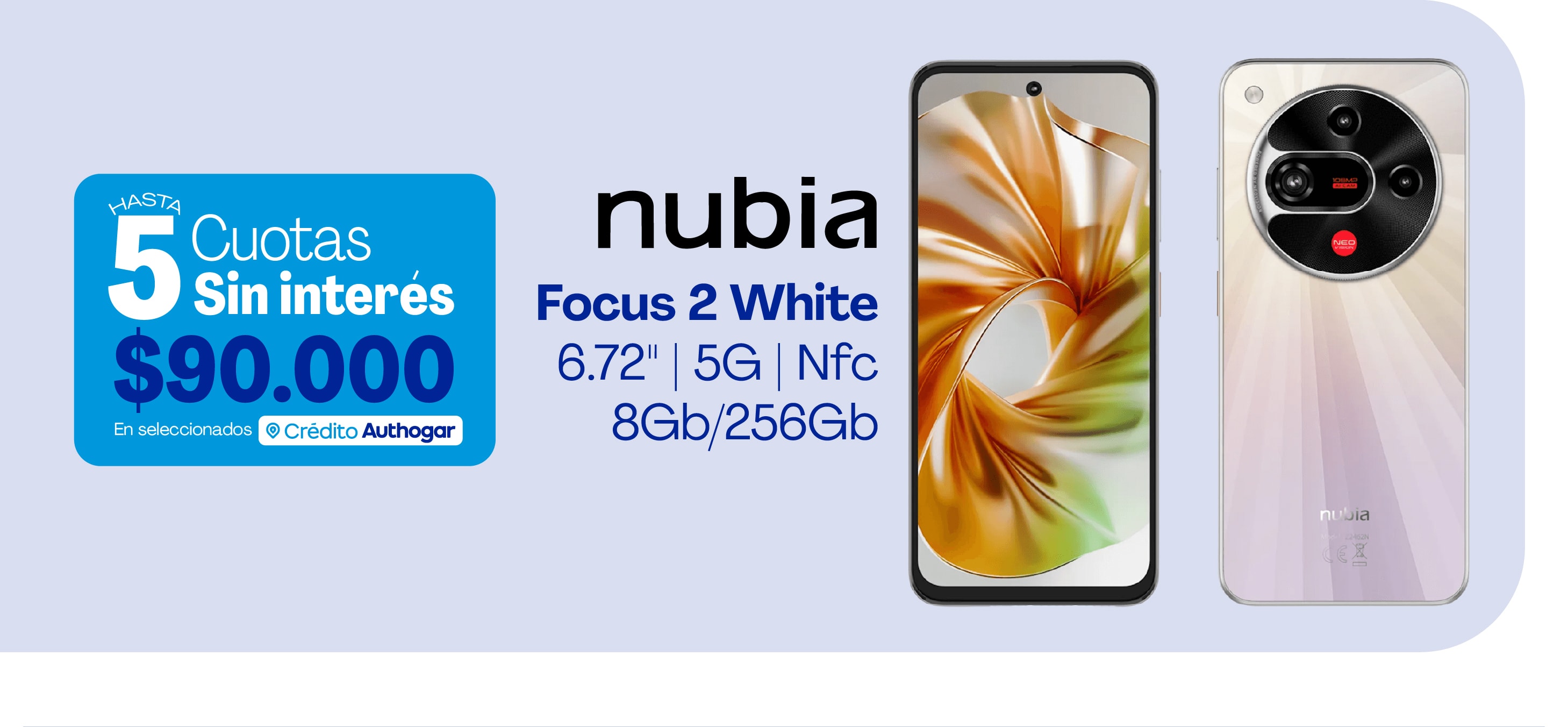 nubia Air Negro 6.78